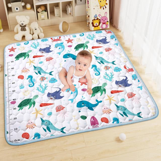 Imagen de Aolso Baby Play Mat 127x127cm waterproof en OfertitasTOP