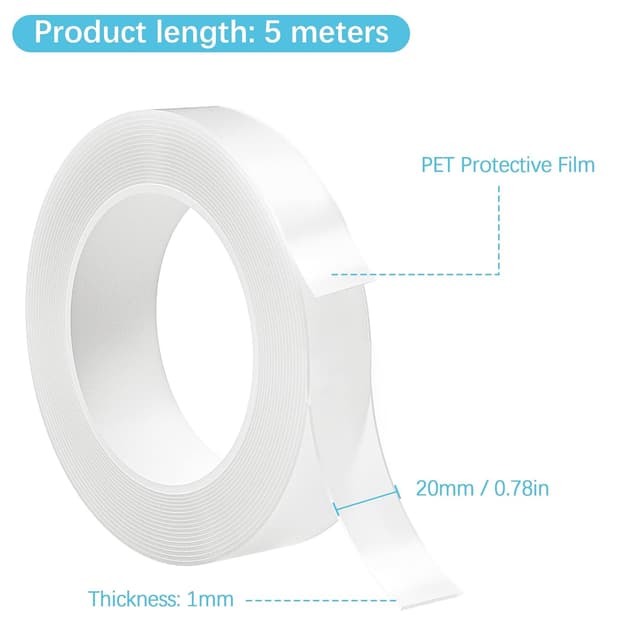Thumbnail 1 de Taiyeestar Ruban Adhésif Double Face 5M