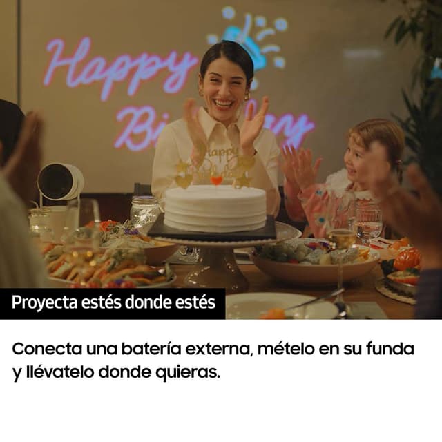 Detalle 2 de Samsung The Freestyle (2ª Gen.) 100' Smart TV