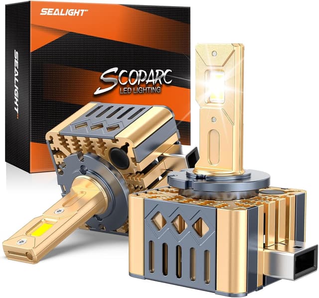 Detalle de SEALIGHT D1S Bulbs 6000K Cool White 45000LM