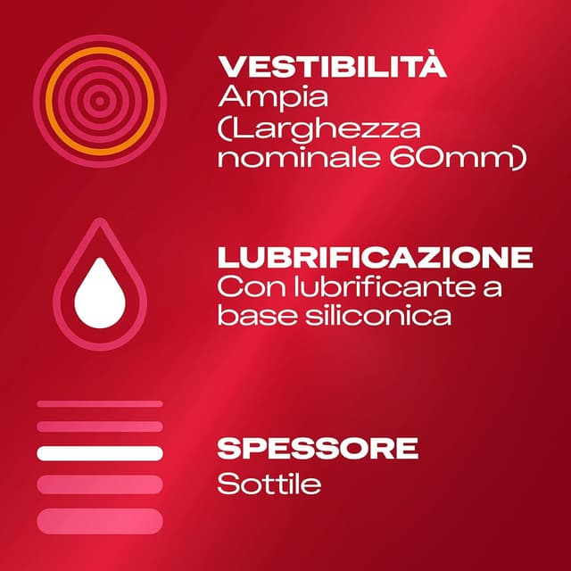 Thumbnail 1 de Durex SuperSottile XL preservativi ultra sottili 10 confezioni 🧷