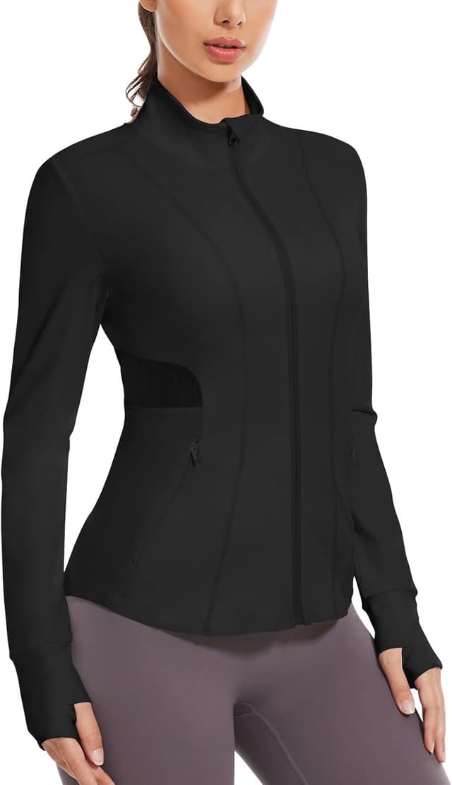 Thumbnail 6 de VUTRU Damen Laufjacke Sportjacke Langarm für Running
