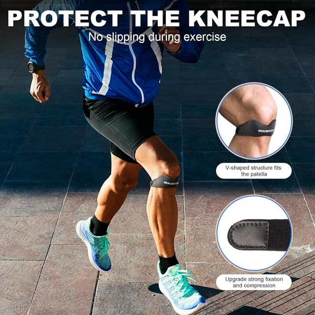 Thumbnail 6 de Healrecux genouillère tendon rotulien