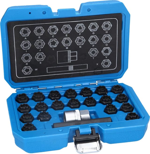 Thumbnail 6 de Brilliant Tools BT691360 – assortiment de 22 antivols de jantes pour Audi