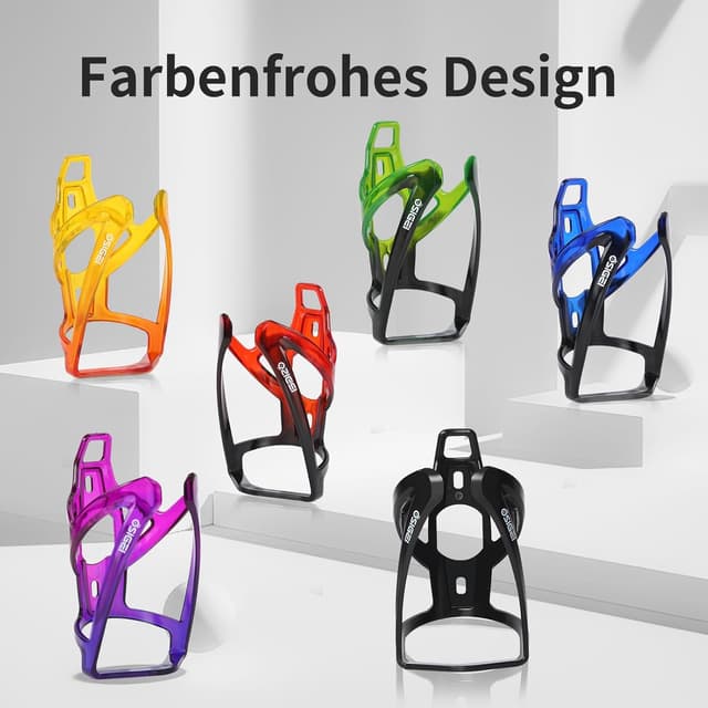 Thumbnail 6 de OSIGEI Bicycle Bottle Holder (Updated Version) Gradient Drink Holder for MTB & Road Bikes – Blue Purple