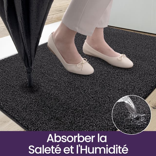 Detalle 2 de DEXI Paillasson intérieur 80 x 120 cm