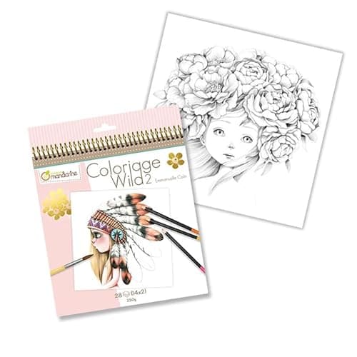 Detalle 2 de Avenue Mandarine GY068C Cuaderno Wild 20 x 20 cm