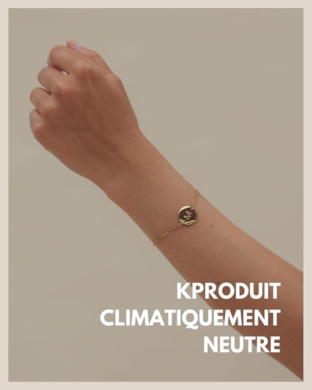 Thumbnail 5 de GD GOOD.designs Bracelet lettres 18K 15,5–19 cm