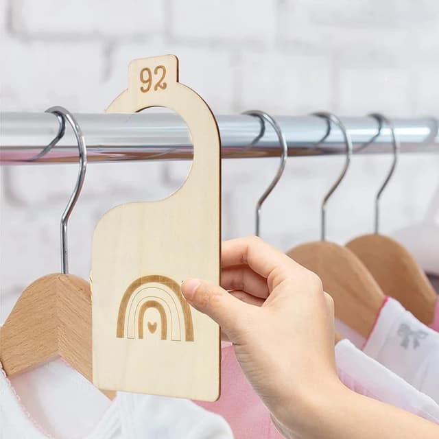 Detalle 2 de Baby-Kleiderschrank-Trennwände 10 Stück