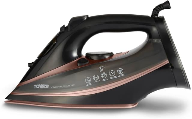 Detalle de Tower Ceraglide Ultra Speed Iron (T22013) with Ceramic Soleplate, 3100W & Steam Boost