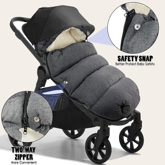 Thumbnail 6 de Chancelière universelle pour poussette avec harnais 3/5 points