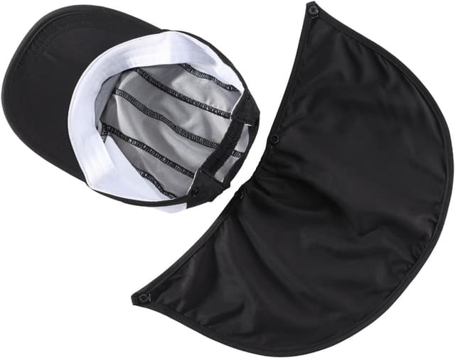 Detalle de Magracy Outdoor Kids Sun Protection Cap with Mesh, UPF50+ and Detachable Neck Flap