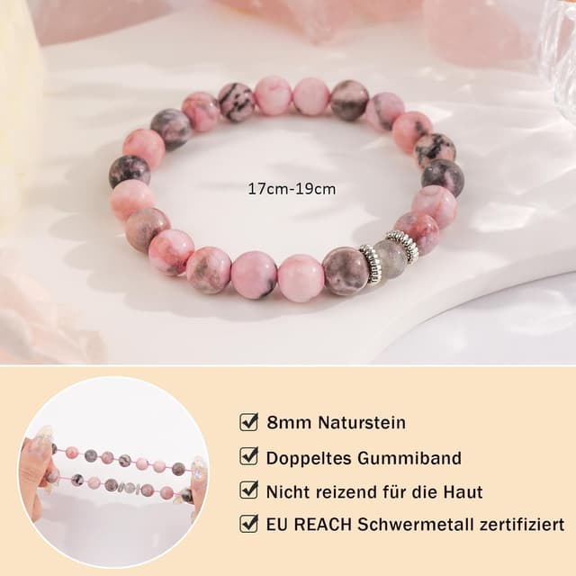 Thumbnail 5 de Lueaurra Armband aus Natursteinen – Geschenkidee