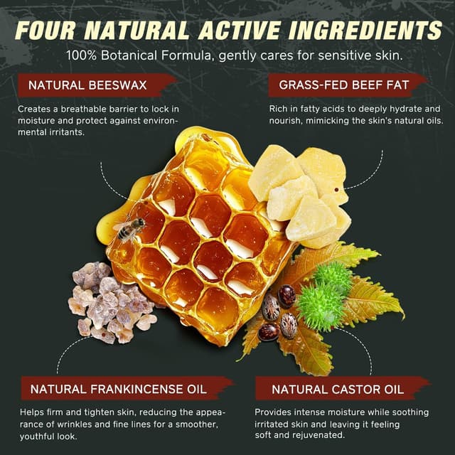 Detalle 2 de Talg Rizinusöl Weihrauch Creme 120 g – Hautpflege