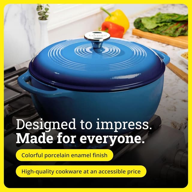 Detalle 2 de Lodge Essential Dutch Oven 6-Qt bread