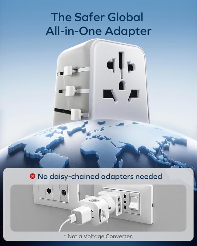 Thumbnail 6 de MOMAX Adattatore universale da viaggio 70W GaN