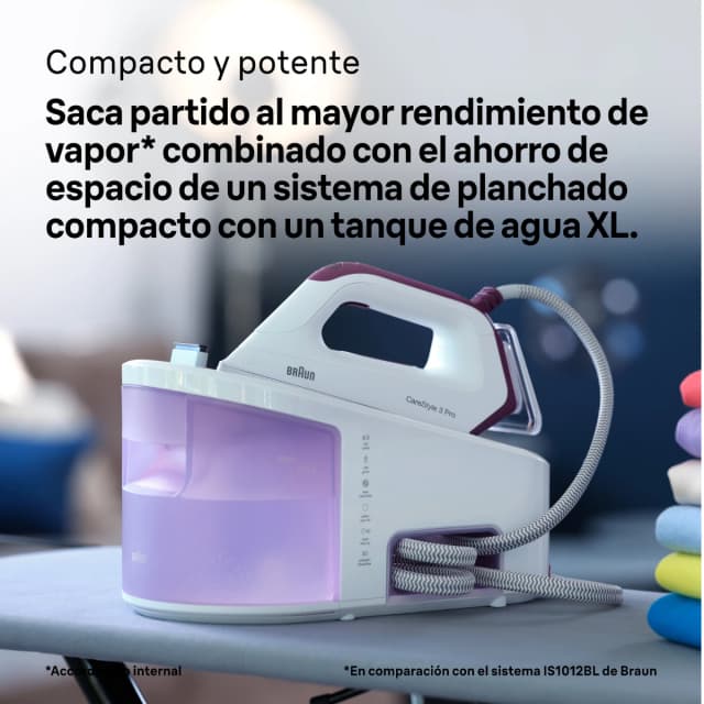 Thumbnail 5 de Braun CareStyle 3 IS3155VI Centro de Planchado con Suela FreeGlide