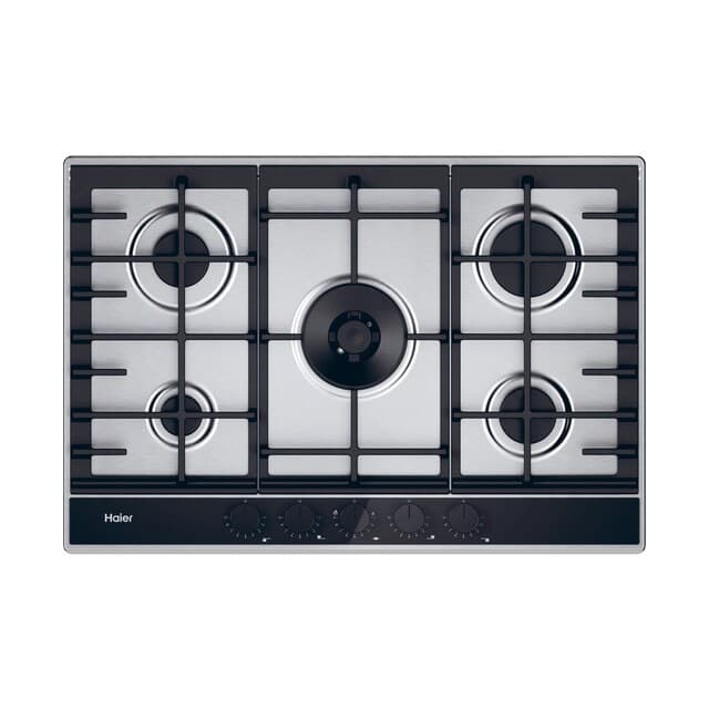 Imagen de Haier HAHG7W5TX placa gas 75 cm 5 quemadores en OfertitasTOP