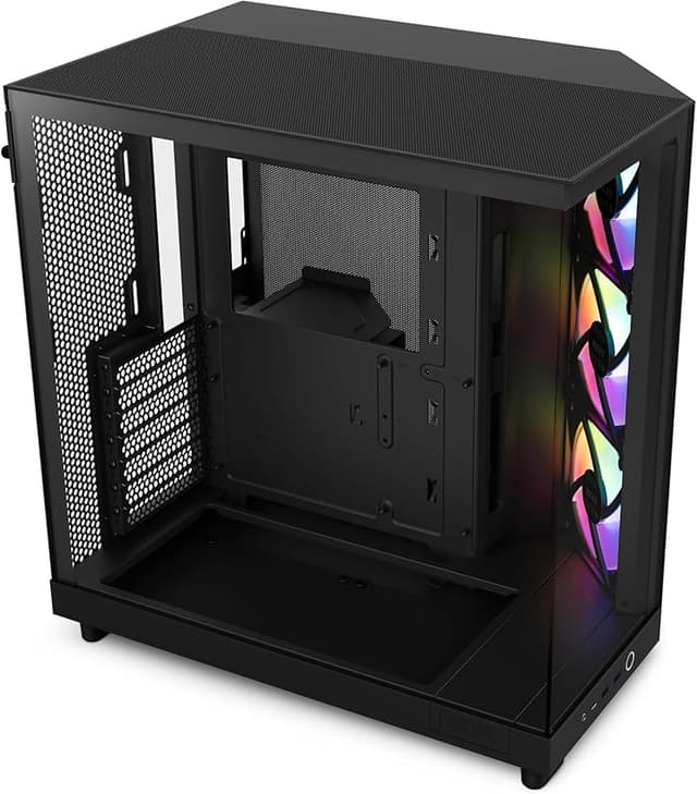 Imagen de NZXT H6 Flow RGB Caja PC Gaming ATX 🖥️ Mid-Tower Compacta en OfertitasTOP
