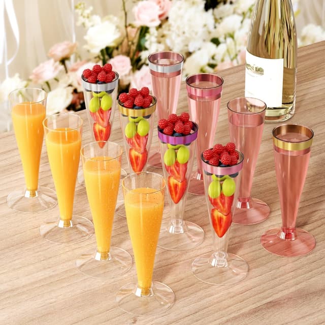 Thumbnail 4 de Torchero Champagne Flutes 4.5 oz 20 Pack