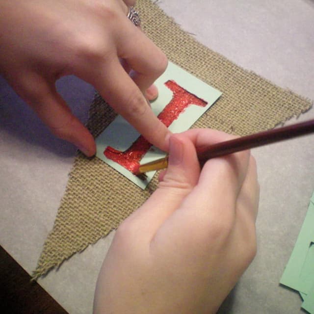 Thumbnail 6 de JijAcraft Wimpelkette Jute Outdoor Wetterfest 15 m