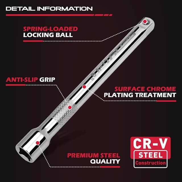 Thumbnail 2 de SEDY 4-Piece 3/8in Drive Socket Set