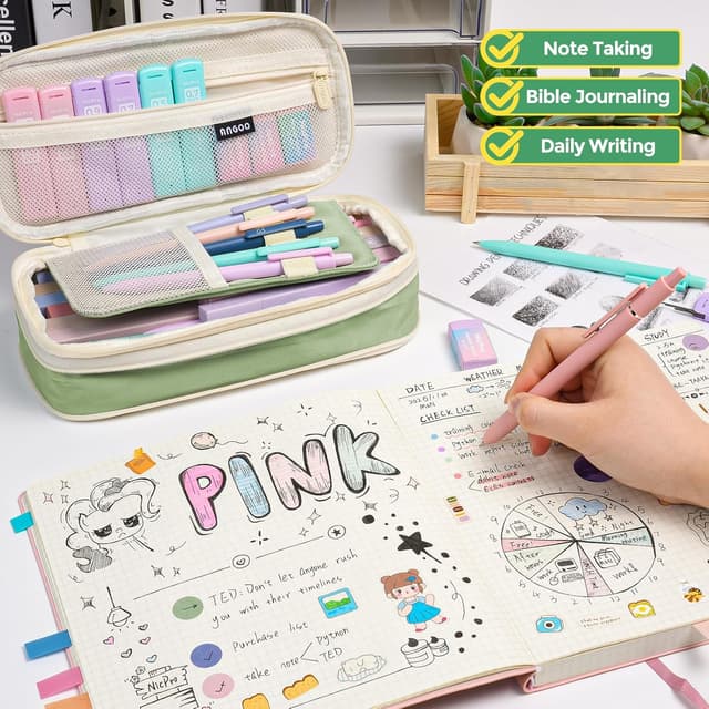 Thumbnail 5 de Nicpro 50 pièces fournitures scolaires