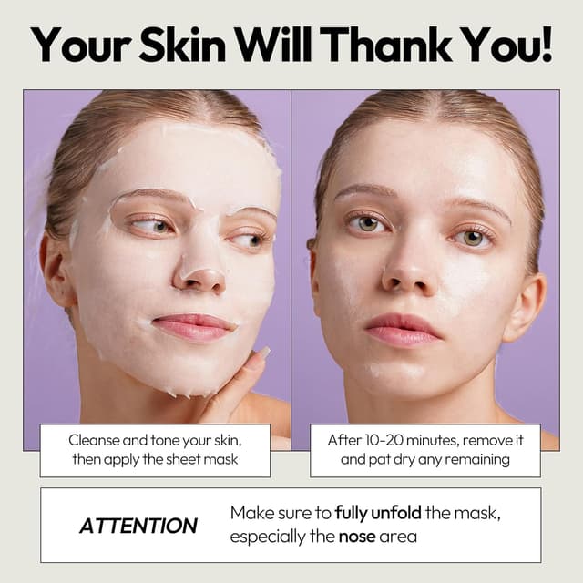 Thumbnail 5 de LAPCOS Collagen Sheet Mask, 5-Pack