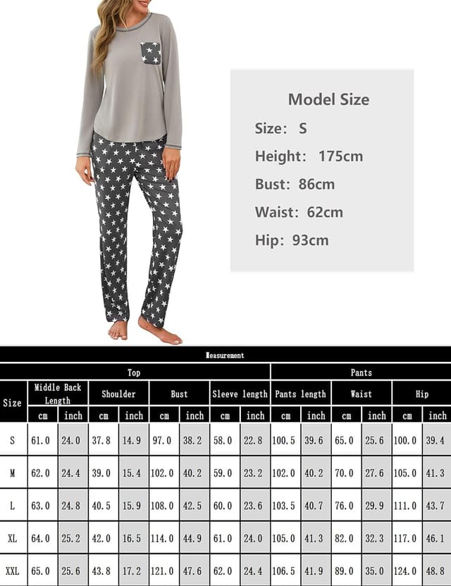 Thumbnail 5 de Demegimi Pijama mujer invierno 2 piezas S-XXL