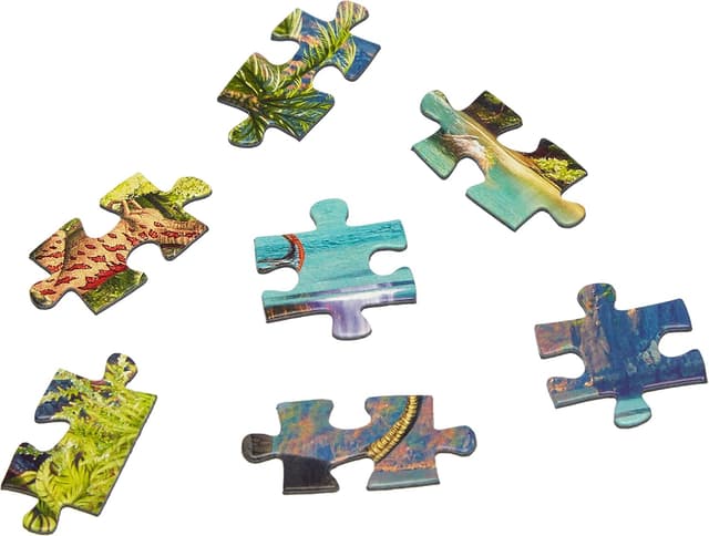 Detalle de Educa Dino World 🦖 Set de 2 Puzzles 100 Piezas, 6+