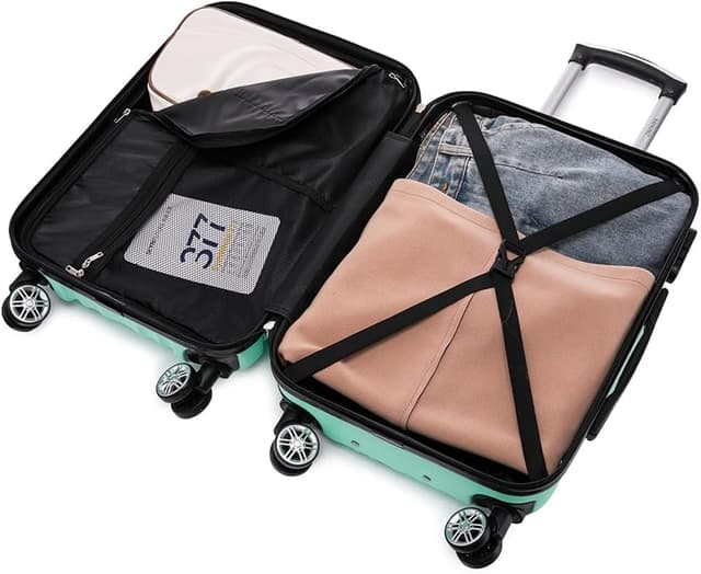 Thumbnail 6 de RAYKONG Juego de maletas ABS rígida 3 piezas 78cm