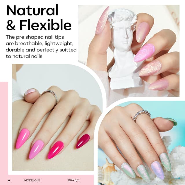 Thumbnail 5 de modelones X Nail Gel Kit 510 pcs ๐