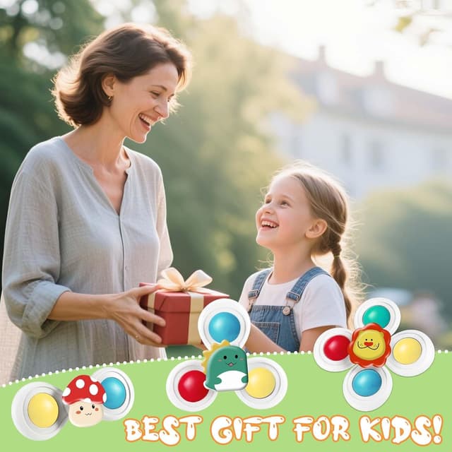 Thumbnail 6 de Tapvai 3 Pcs Gioco Seggiolone Ventosa