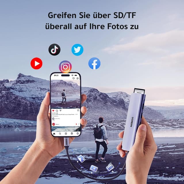 Thumbnail 5 de UGREEN Revodok 1071 USB C Hub 4K HDMI