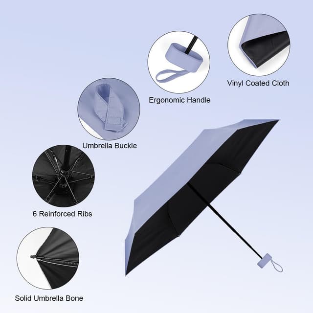 Thumbnail 5 de Aolso Mini Ombrello pieghevole 90 cm