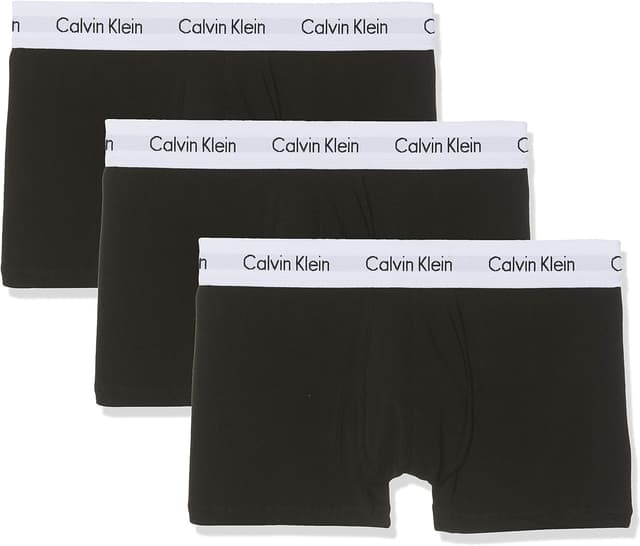 Detalle de Calvin Klein Men's 3 Pack Low Rise Trunks