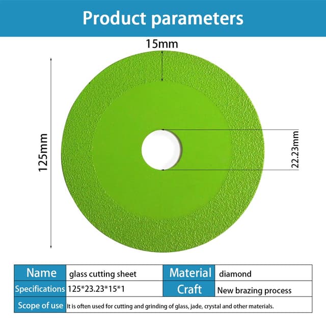 Thumbnail 4 de OneNine Glass Cutting Disc Ø22,23 mm
