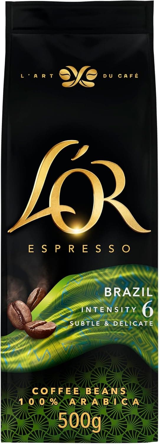 Thumbnail 5 de L'OR Espresso Brazil Café en Grano 100% Arábica ☕ 4x500g