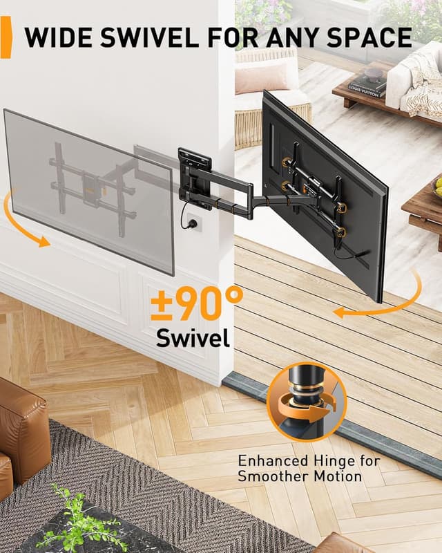 Detalle 1 de Perlegear PGMF24B TV-Wandhalterung 32–65"