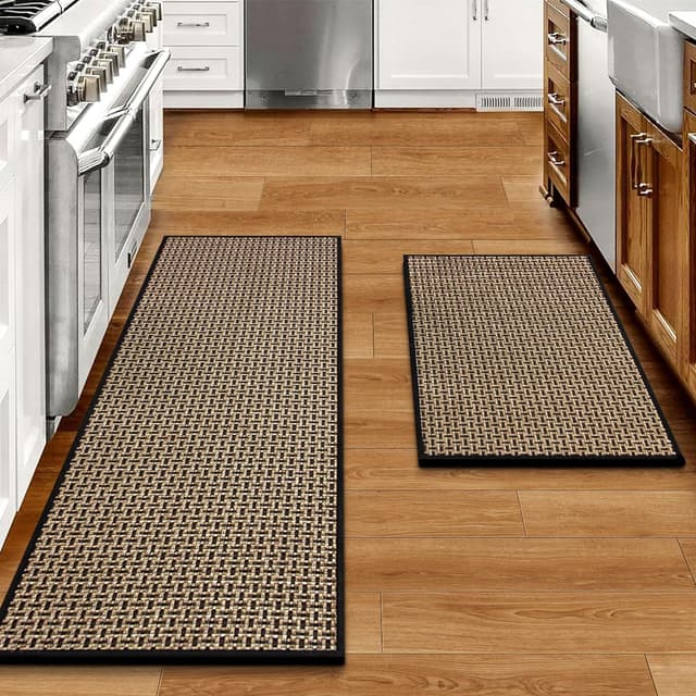 Detalle de eqivei Kitchen Rugs 2-piece Set 🏠