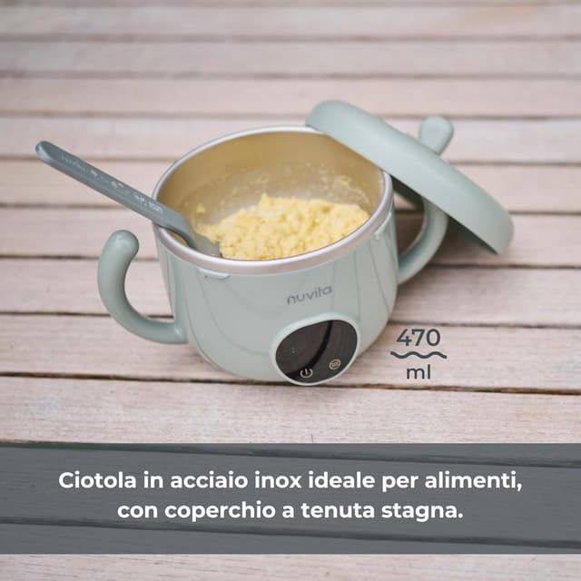 Detalle de Nuvita 1980 scaldavivande portatile 470 ml