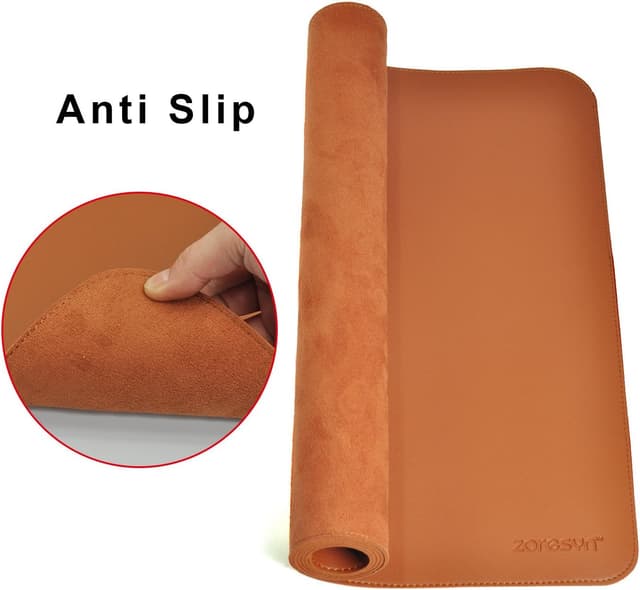 Detalle 1 de Schreibtischunterlage ZORESYN XL 90x40 cm PU-Leder