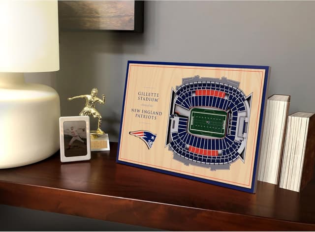 Detalle 2 de YouTheFan NFL 3D StadiumViews Desktop Display (3D stadium wall art with snap-in stand)