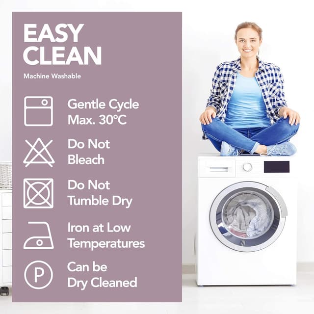 Thumbnail 6 de Deconovo Verdunkelungsvorhänge mit Kräuselband (245x140 cm), Hellpink – 2er Set