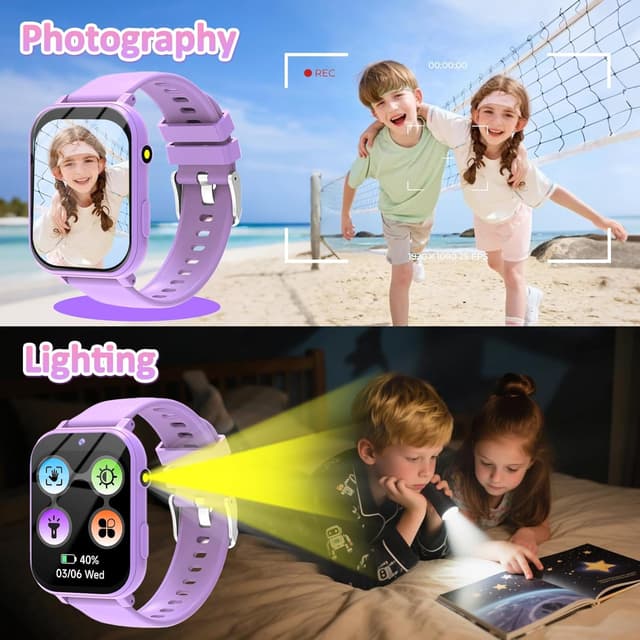 Thumbnail 6 de clleylise Smart Watch for Kids 300mAh
