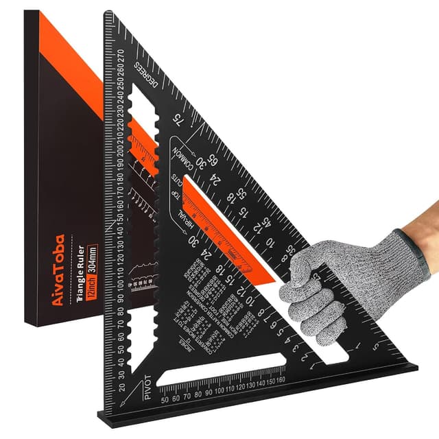 Detalle de AivaToba Escuadra Carpintero 12 pulgadas