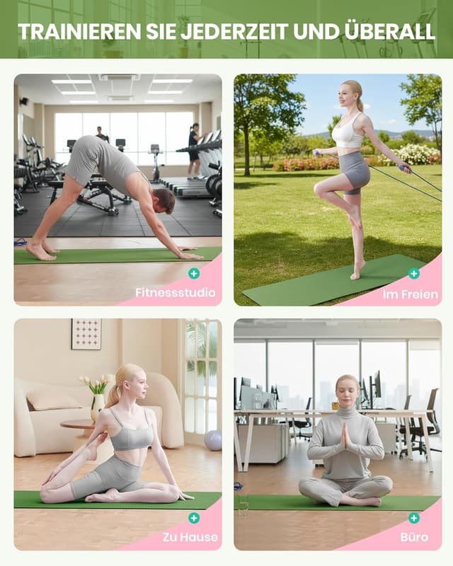 Thumbnail 5 de Oak & Tea Tappetino da yoga 183 x 61 cm