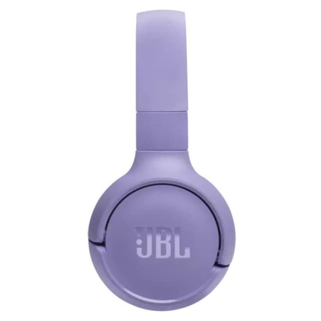 Detalle de JBL Tune 520BT inalámbricos plegables morados: sonido Pure Bass y hasta 57 horas