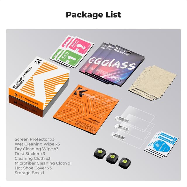 Thumbnail 6 de K&F CONCEPT Film écran R10/R100