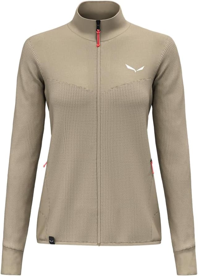 Detalle de Salewa Puez Waffel Hybrid Fleece Jacke Damen